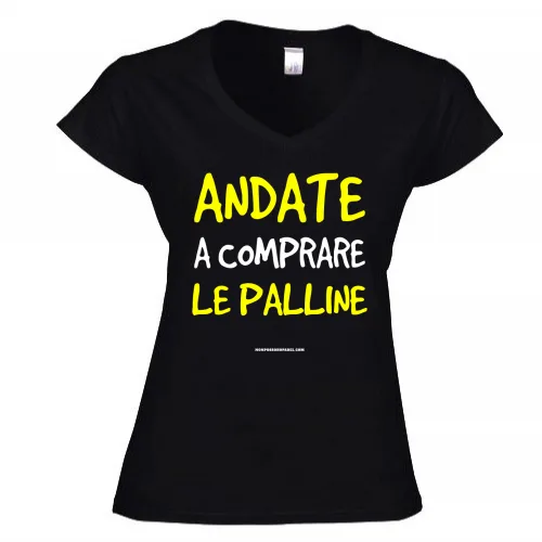 T-shirt Donna Scollo v