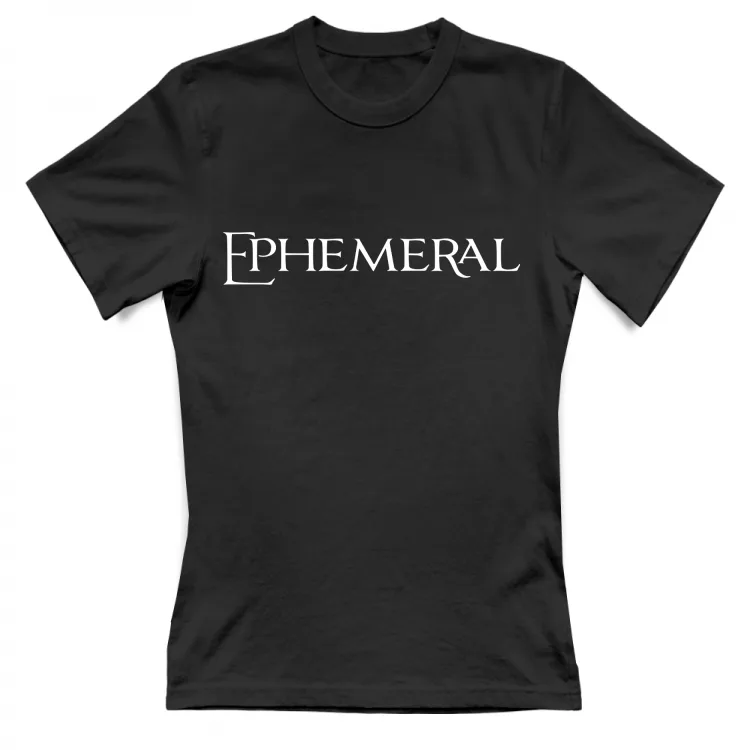 T-Shirt donna Ephemeral - stampa sul retro