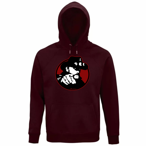 Felpa Organica Unisex Cappuccio