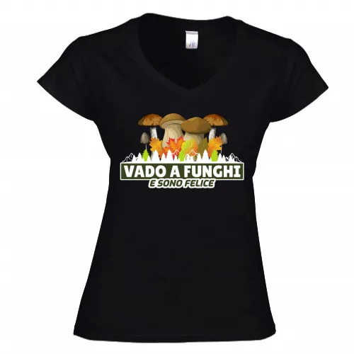 T-Shirt Donna Scollo V