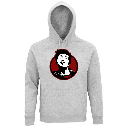 Felpa Organica Unisex Cappuccio