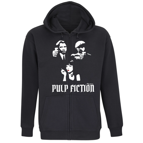 Felpa Premium Cappuccio Zip