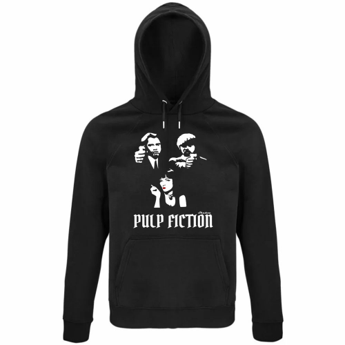 Felpa Organica Unisex Cappuccio