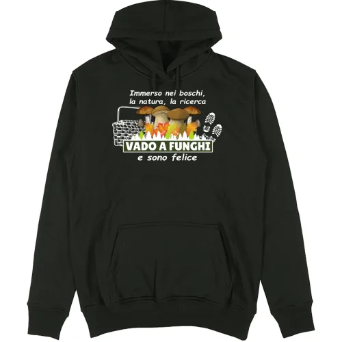 Felpa Unisex con Cappuccio