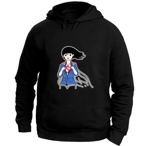 Felpa Unisex con Cappuccio Large