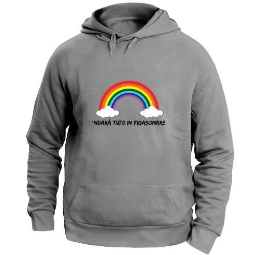 Felpa Unisex con Cappuccio Large