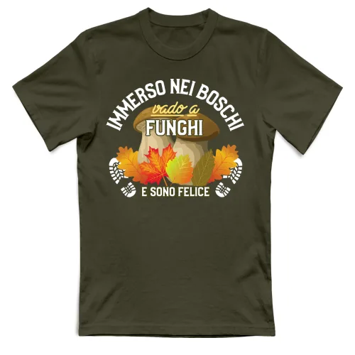 IMMERSO NEI BOSCHI - VADO A FUNGHI