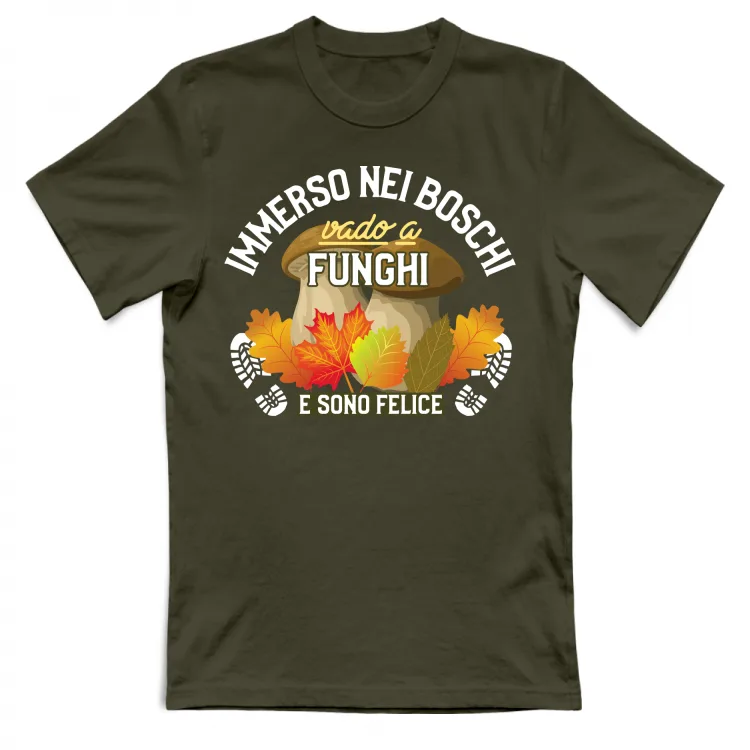 IMMERSO NEI BOSCHI - VADO A FUNGHI