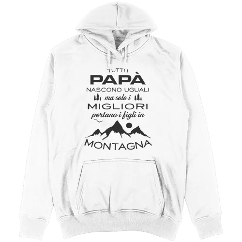 Felpa Unisex con Cappuccio