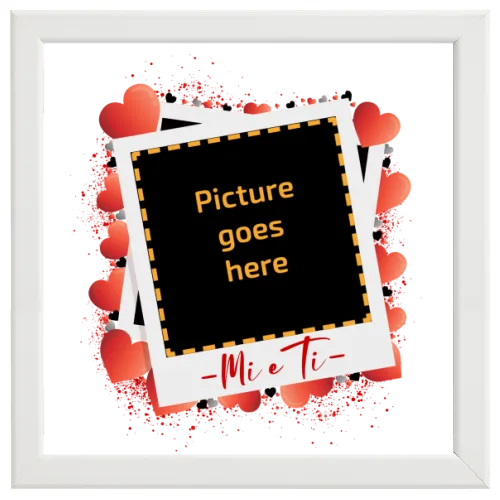 Poster con Cornice 40x40