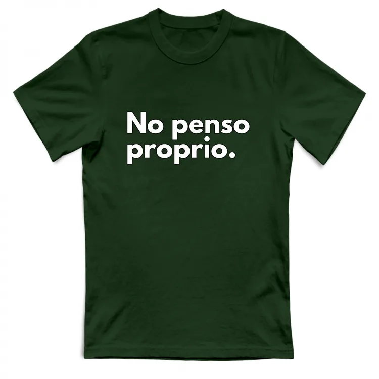 NO PENSO PROPRIO