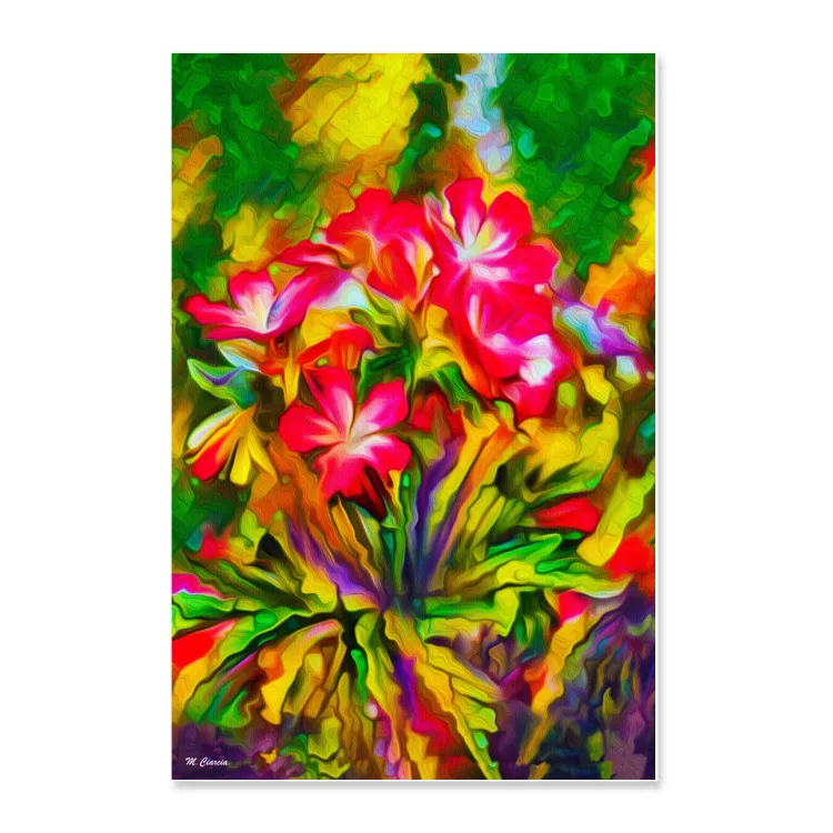 Floreale - poster su carta fotografica
