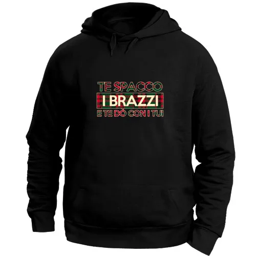 Felpa Unisex con Cappuccio Large