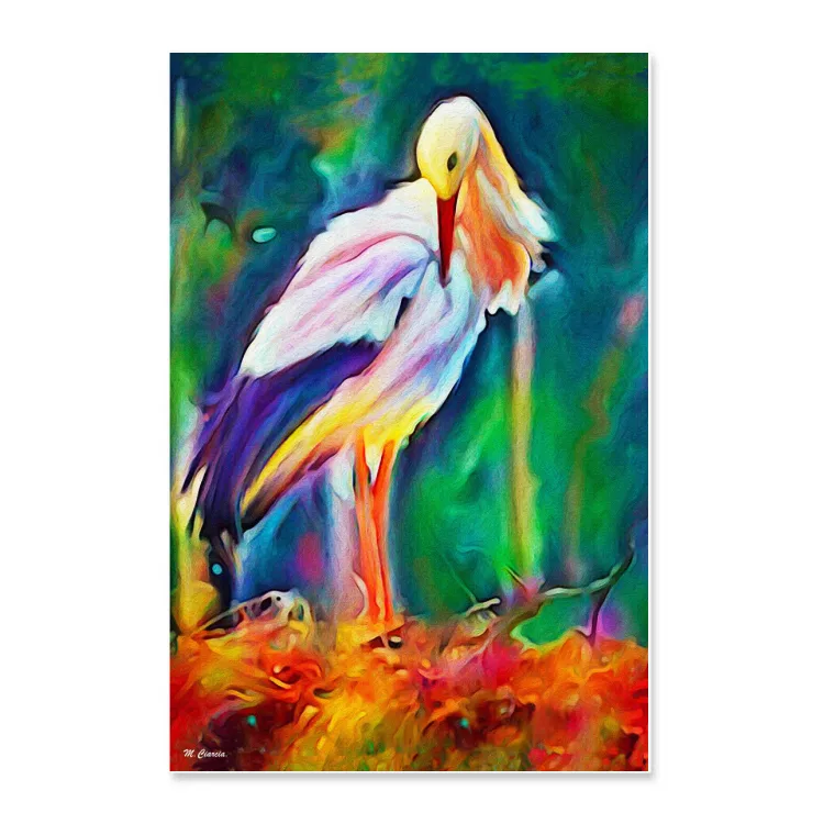 Il nido - poster su carta fotografica