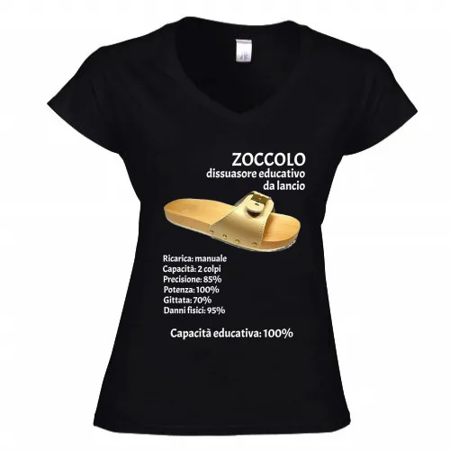 T-Shirt Donna Scollo V