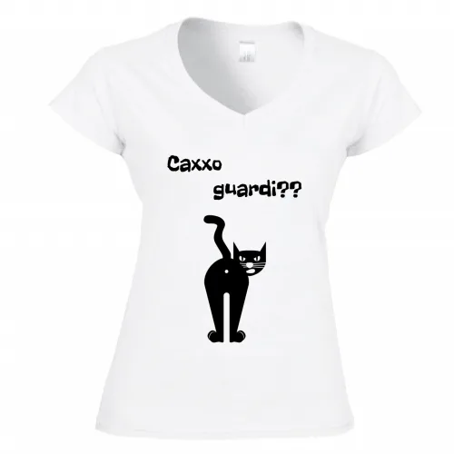 T-Shirt Donna Scollo V