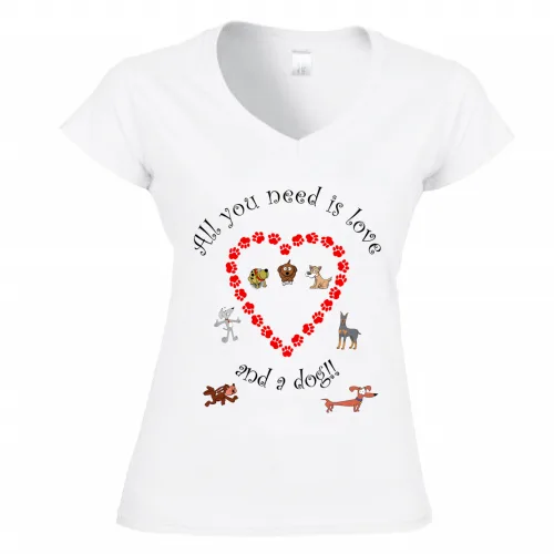 T-Shirt Donna Scollo V