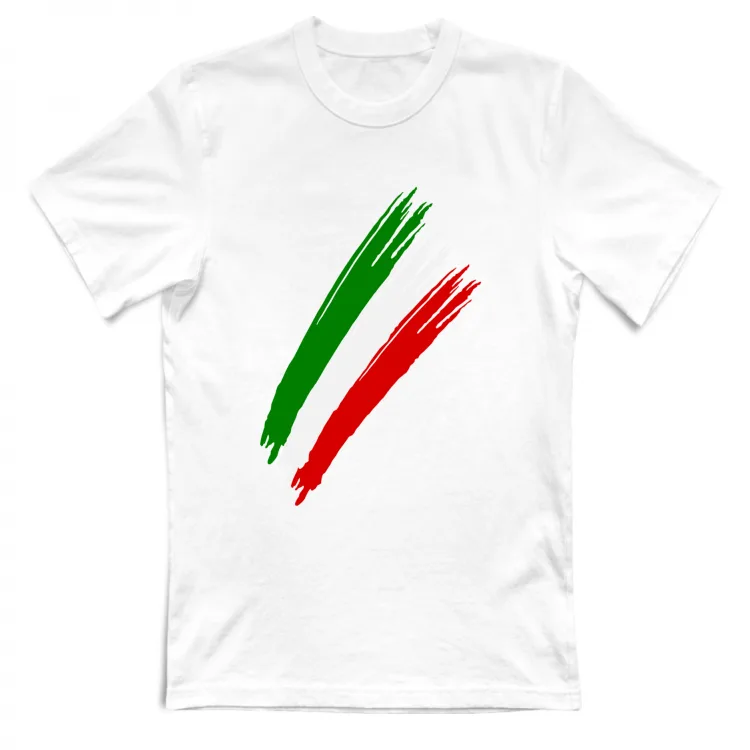 Italy flag brush