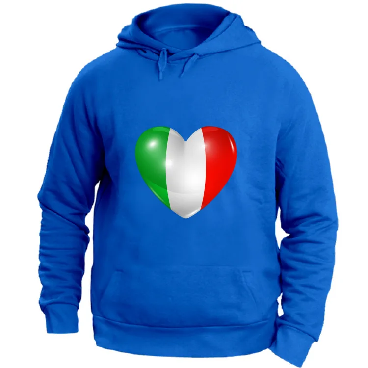 Italy flag heart