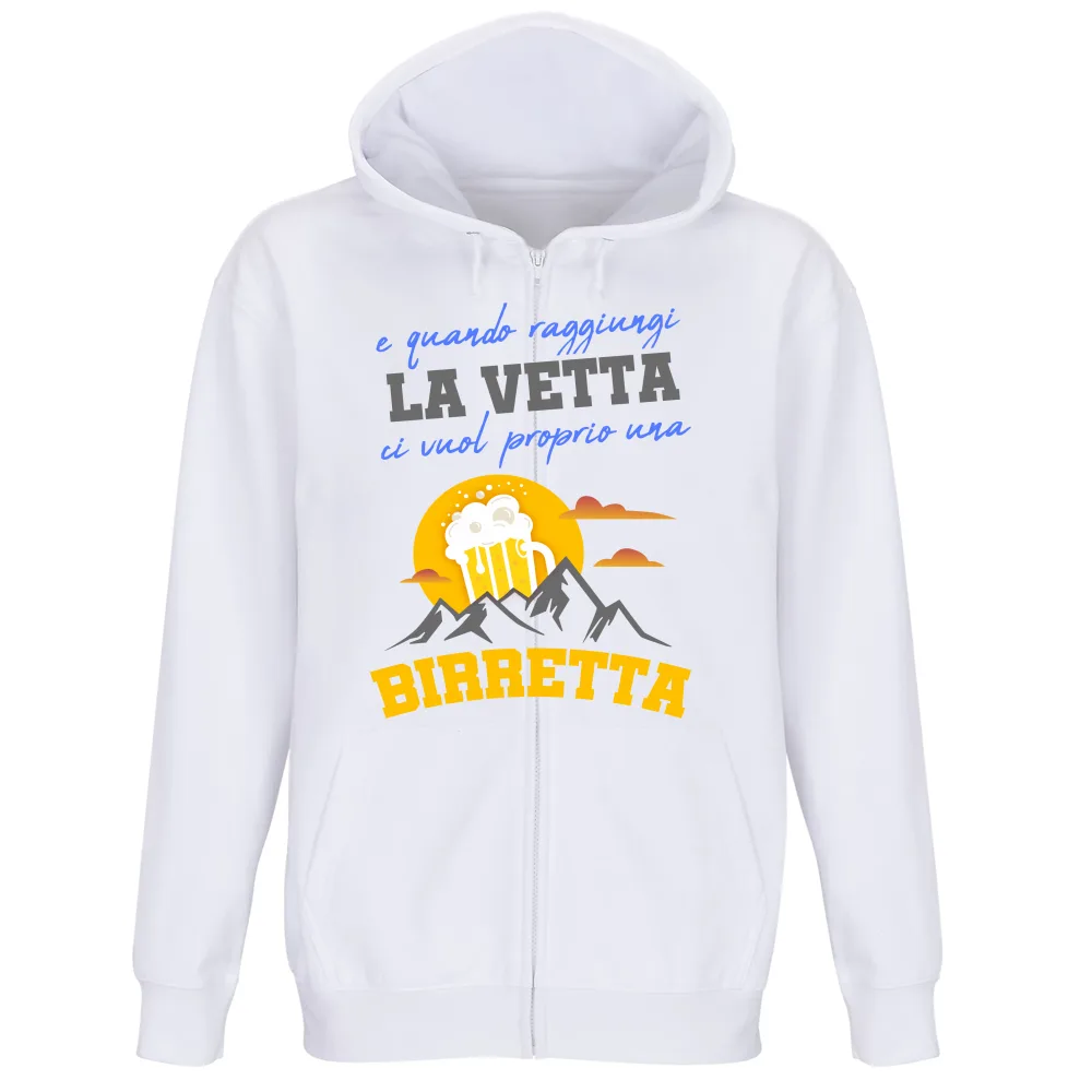 Quando raggiungi la vetta... birretta!