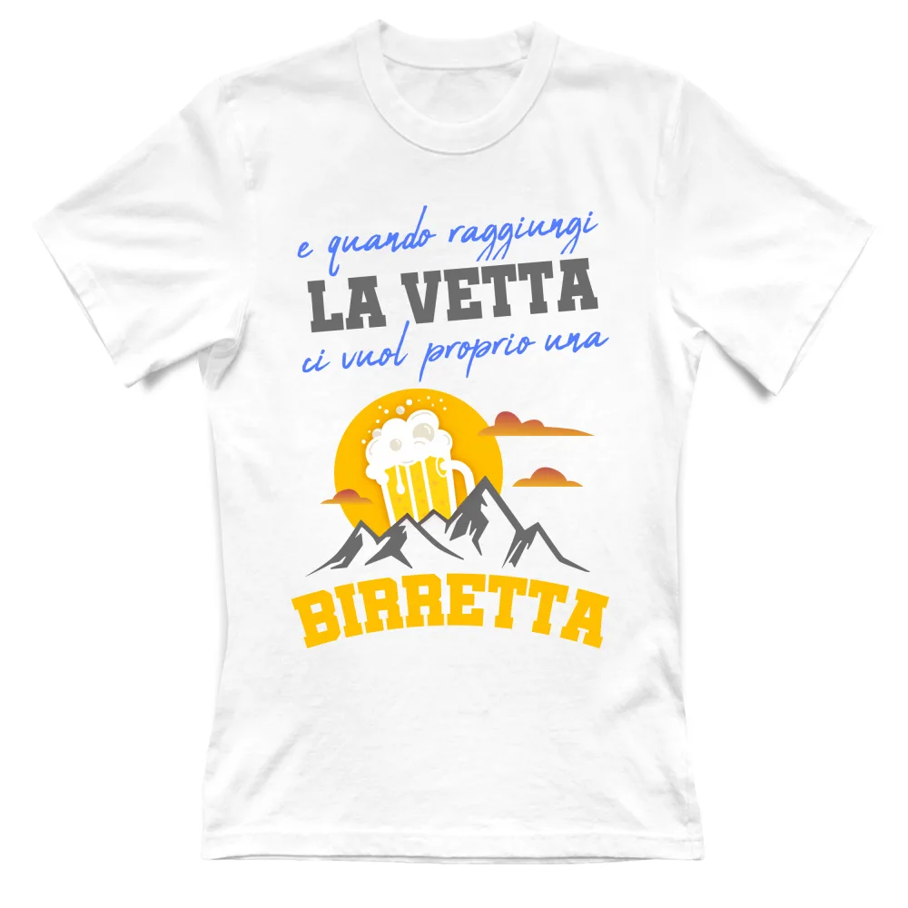 Quando raggiungi la vetta... birretta!