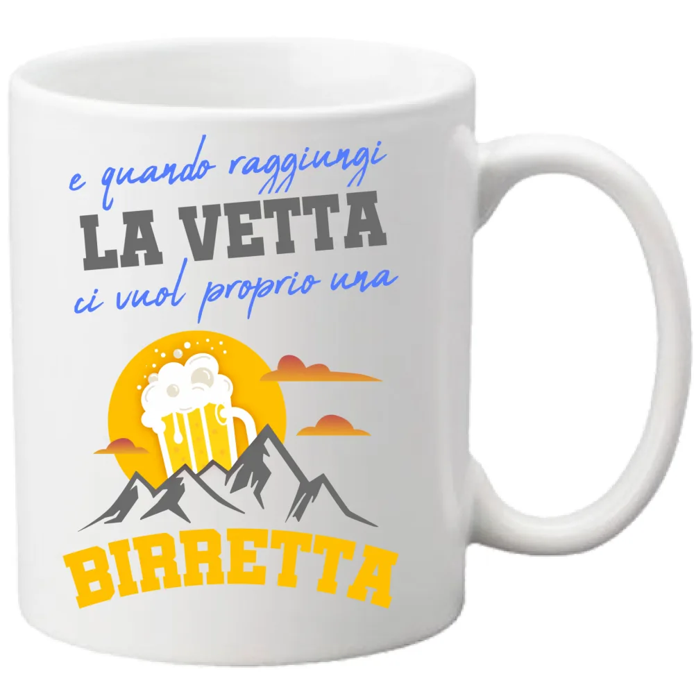 Quando raggiungi la vetta... birretta!