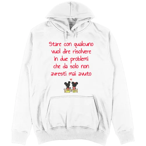 Felpa Unisex con Cappuccio