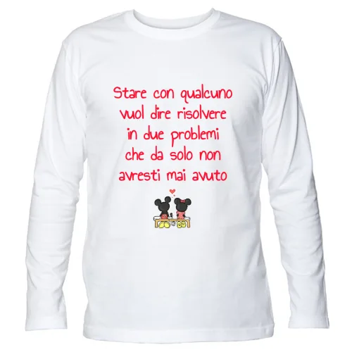 T-Shirt Unisex Manica Lunga