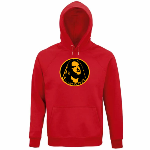 Felpa Organica Unisex Cappuccio
