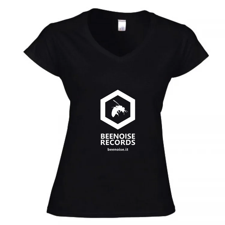 t-shirt donna scollata beenoise rec
