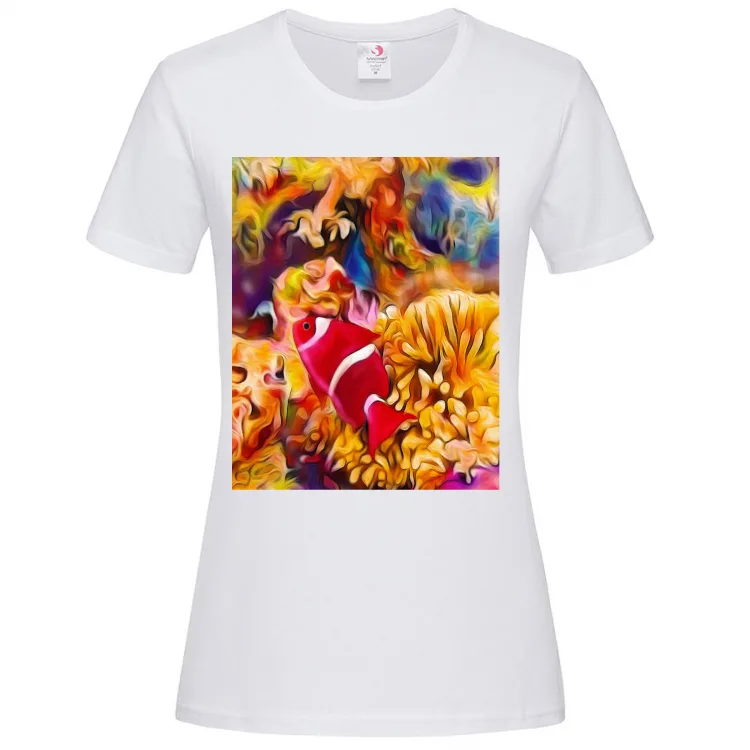 Maglietta Donna-un mare di colori