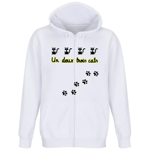 Felpa Premium Cappuccio Zip