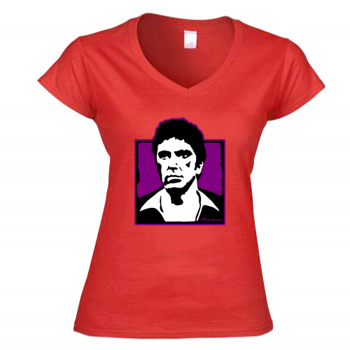 T-Shirt Donna Scollo V