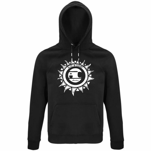 Felpa Organica Unisex Cappuccio