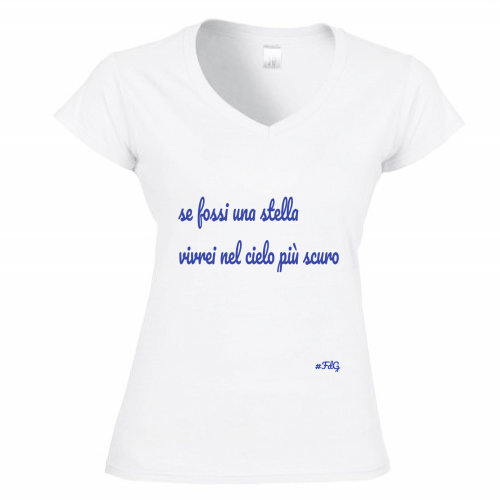 T-Shirt Donna Scollo V