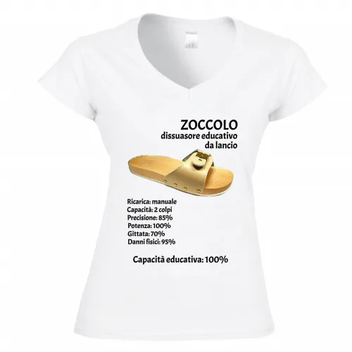 T-Shirt Donna Scollo V