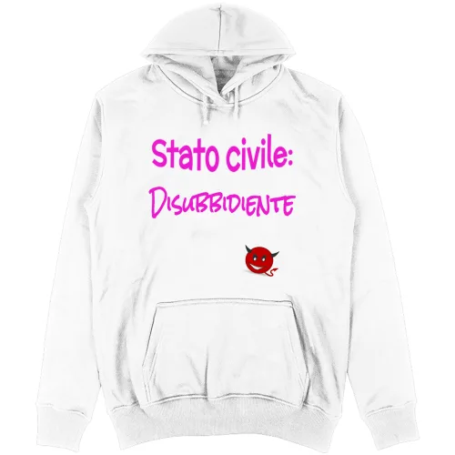 Felpa Unisex con Cappuccio