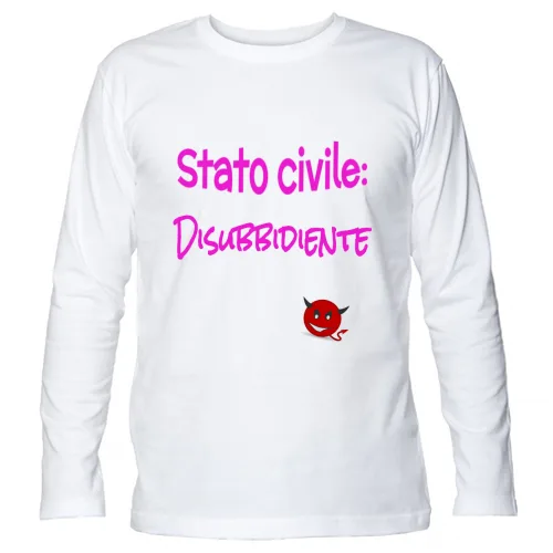 T-Shirt Unisex Manica Lunga