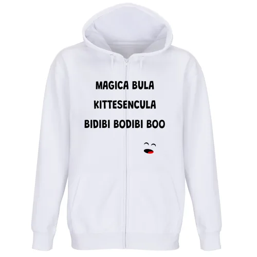 Felpa Premium Cappuccio Zip