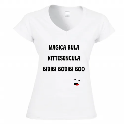 T-Shirt Donna Scollo V