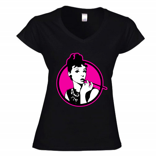 T-Shirt Donna Scollo V