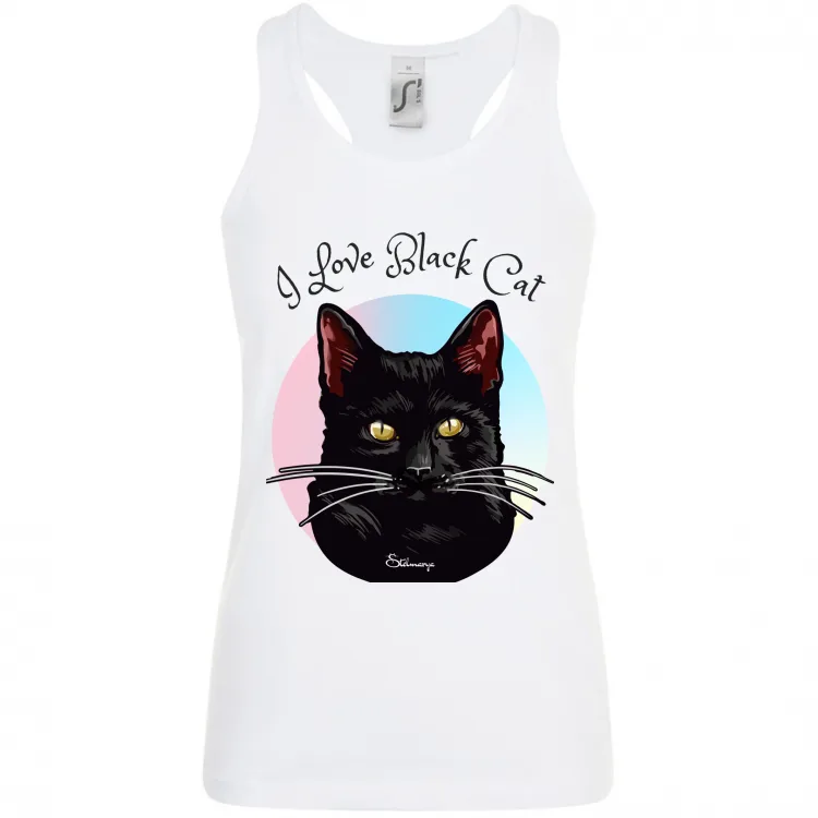 Love black cat tre