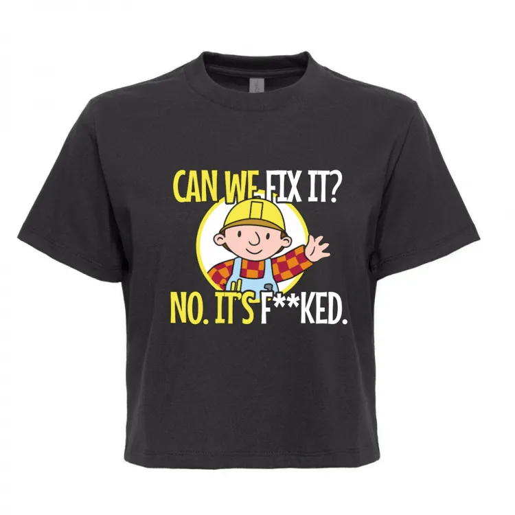 can we fix it? -  Crop Top/Polo