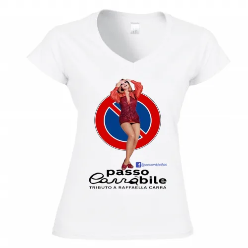 T-Shirt Donna Scollo V