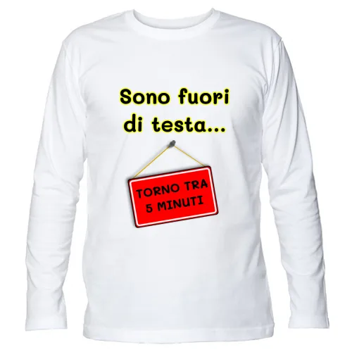 T-Shirt Unisex Manica Lunga