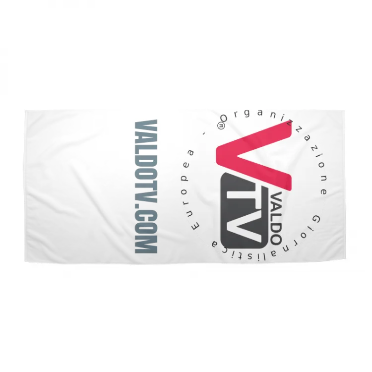 Asciugamano da spiaggia ValdoTv