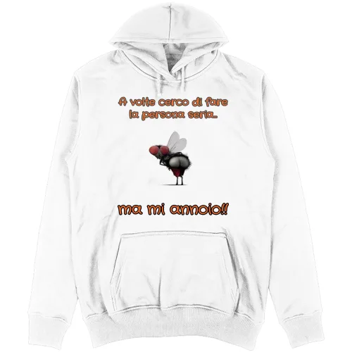 Felpa Unisex con Cappuccio