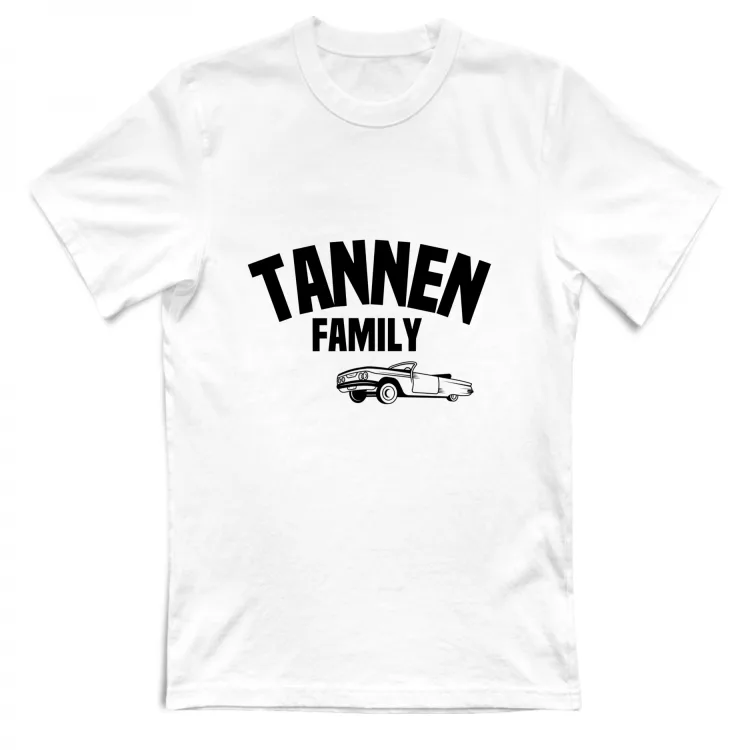 T-Shirt Tannen Family Ritorno al Futuro base nera