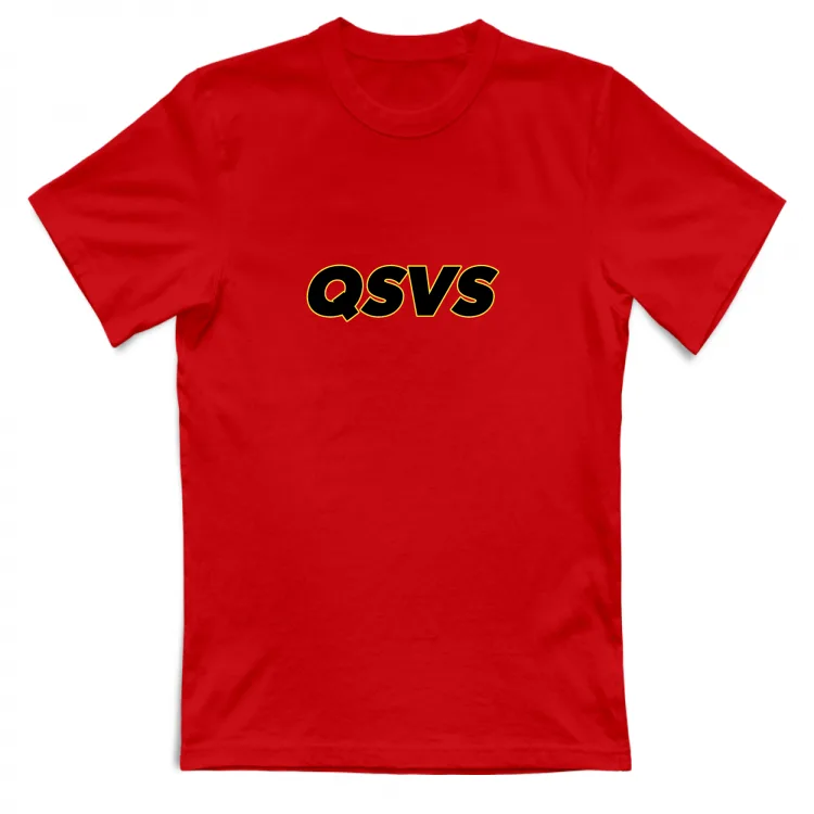 T-shirt unisex QSVS tifoso rossonero