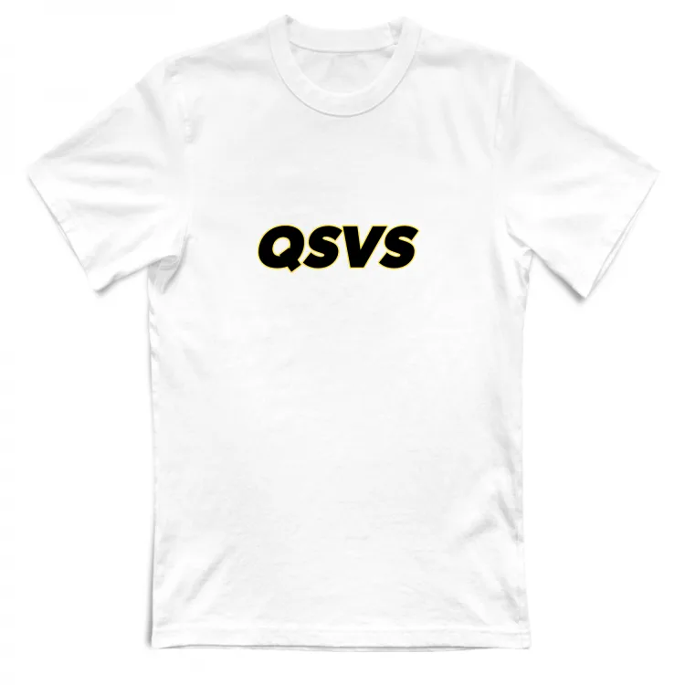 T-shirt unisex QSVS tifoso bianconero